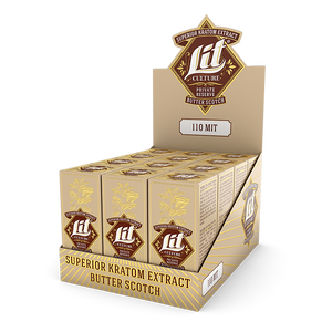 Lit Culture Kratom Extract Shot | Butterscotch