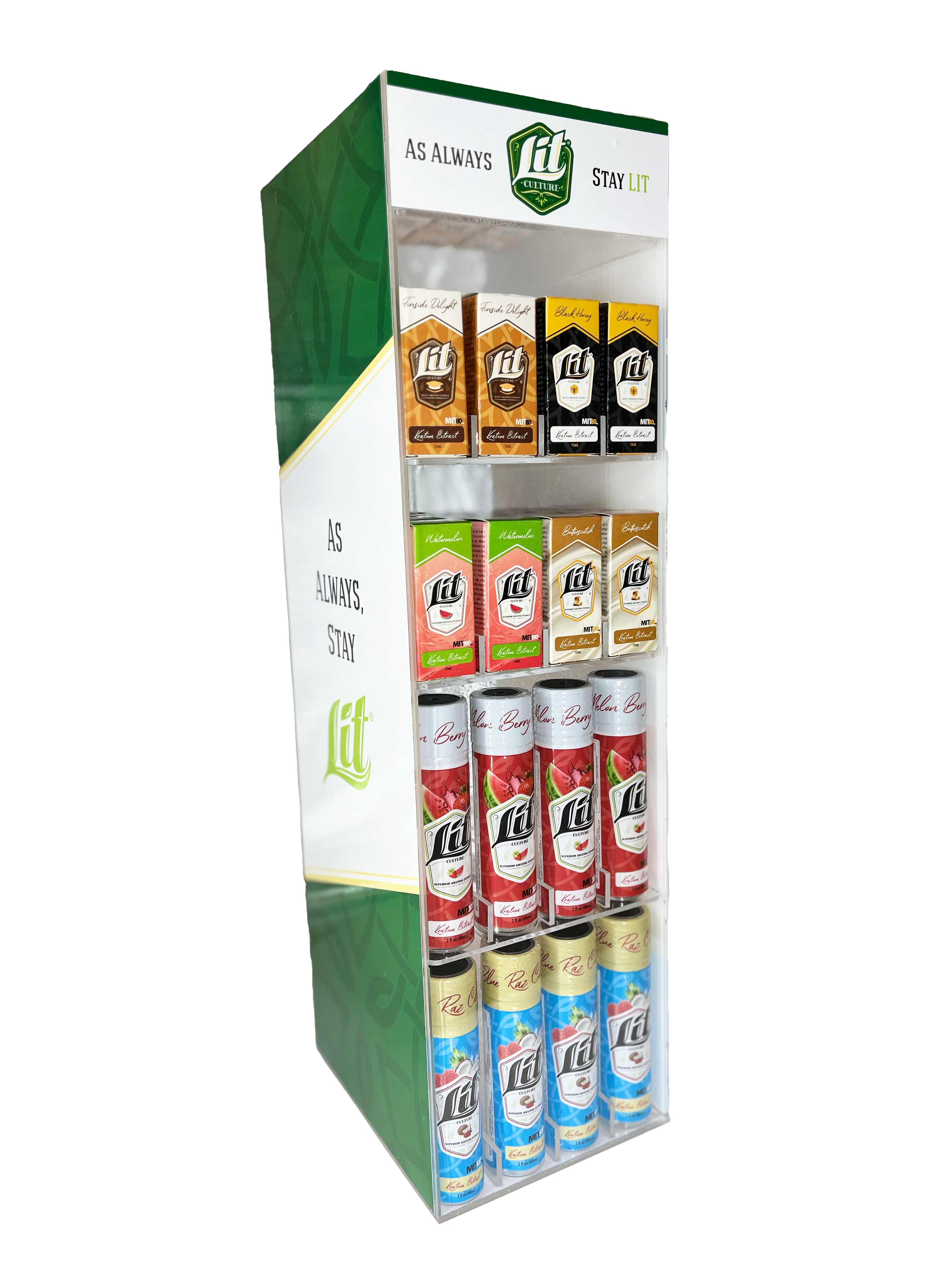 Lit Culture Acrylic Special – 6 Units of All 6 Flavors + Free Shipping