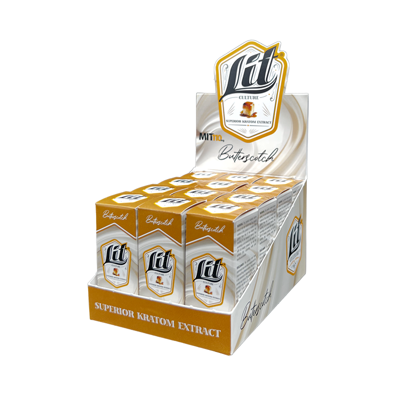 Lit Culture Kratom Extract Shot | Butterscotch